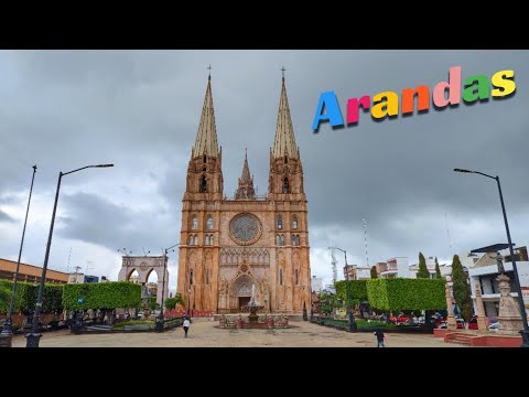 🚶🏻Caminando en Arandas, Jalisco || Centro de Arandas || Recorrido en el centro histórico de Arandas