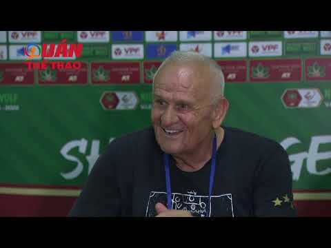 Video HLV Petrovic (Thanh Hóa): Đây là trận đấu đầu tiên cảm... - youtube