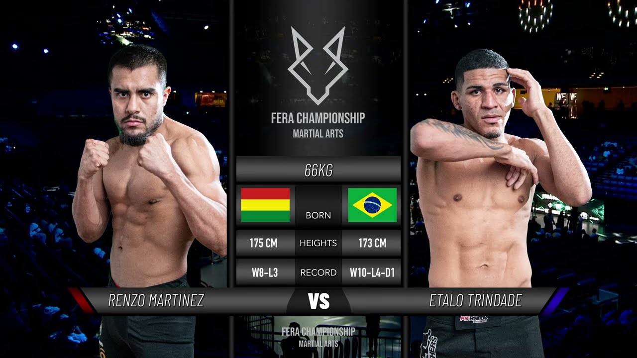 Renzo Martinez vs Etalo Trindade | MMA FULL FIGHT | FERA Championship