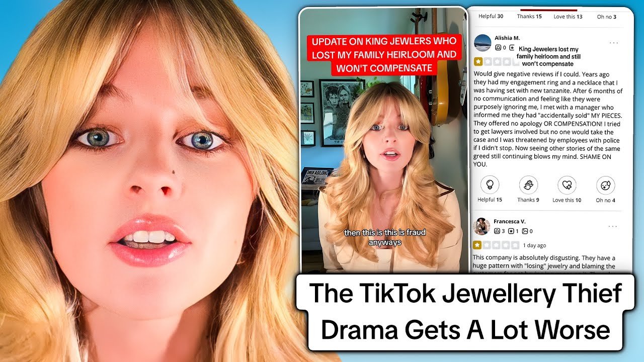 The TikTok Jewellery Thief Drama Gets Worse By The Day