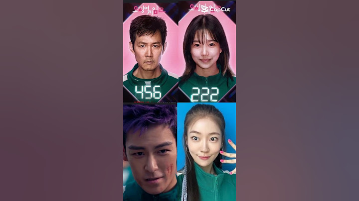 오징어게임2 참가자들의 숨겨진 미모 (박자편집)