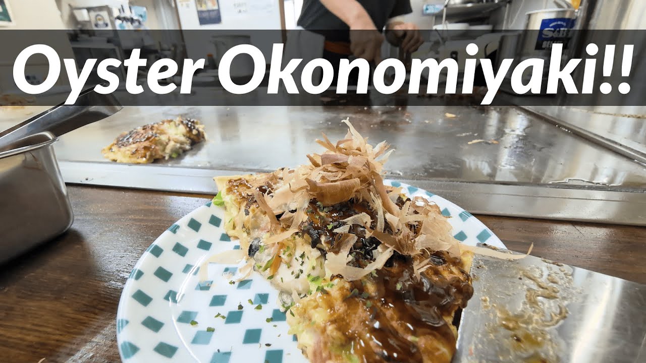 Izakaya Hopping in Okayama — Oysters Okonomiyaki, Sake & Local Finds