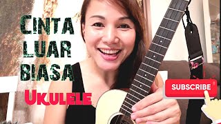 Download Lagu Cinta luar biasa-Andmesh Kamaleng/Ukulele cover by Ganah Kawit#ukuleleamazinggrace MP3