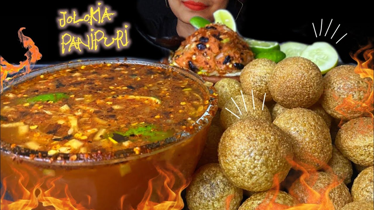 Jolokia Panipuri🔥Golgappa Challenge||Spicy Puchka||Fuchka Asmr||Eatingsounds||Realsounds