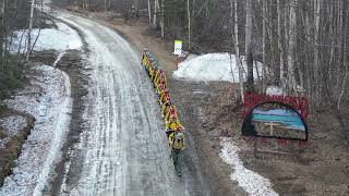 Aerial Review of Shelter Deployment Practice & Reverse Tool Order - Basic Wildfire Academy #drone