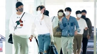 BTS AT AIRPORT!!!!😍Leaving for Whitehouse USA!!!🇰🇷✈️🇺🇸#bts #usa #whitehouse #btsnews #kpop