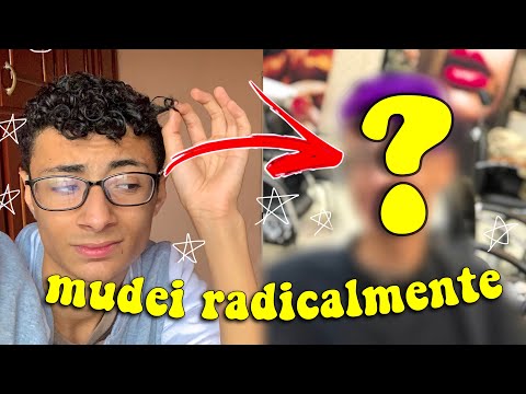 MUDEI MEU CABELO RADICALMENTE *to irreconhecível* 😱💇🏻‍♂️ | Gustax