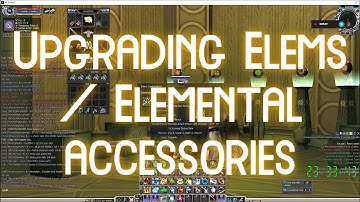 How To Upgrade Elemental Accessories - RF Online PlayPark