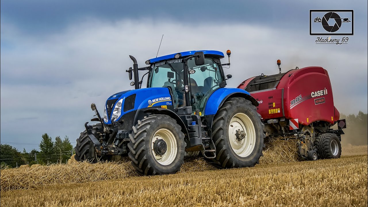 Pressage 2020 | New holland t7.210 | case ih RB465