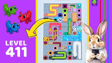 Gecko Out Level 411 Solution Walkthrough