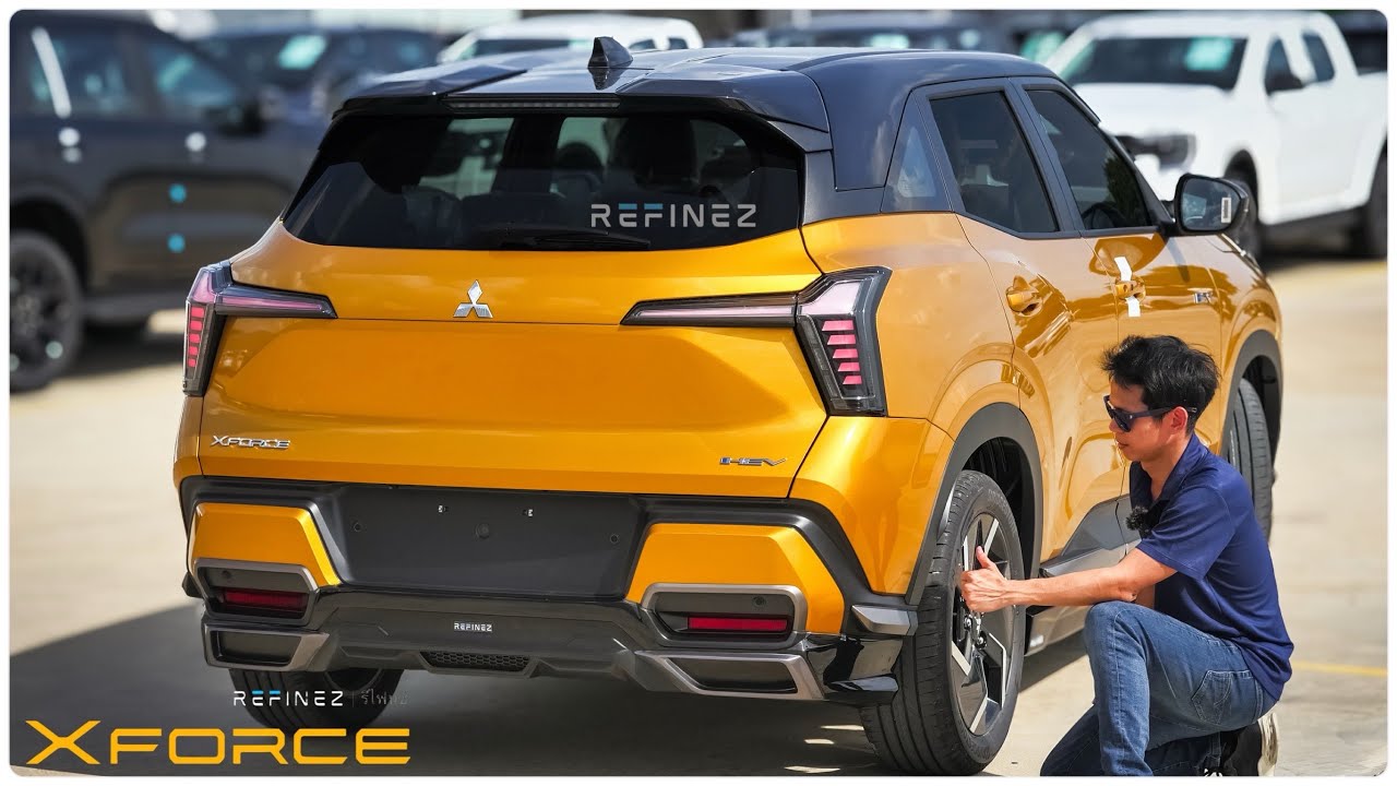 รีวิวชุดแต่ง Mitsubishi XFORCE REFINEZ (Glossy Black Edition) หล่อ เท่ ดุ