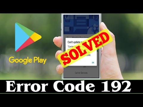 [SOLVED] How to Fix Error 192 Code Problem (100% Working)