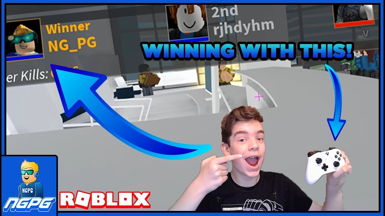 I Won A Match Of Roblox Arsenal With An Xbox Controller Insane Youtube - roblox controls xbox