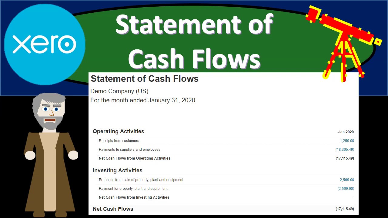 Statement of Cash Flows 4.10 Xero Accounting 2020