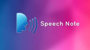 Speech Note: Speak, Record, Translate with ease