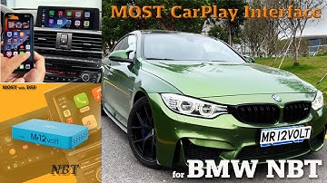 MOST bus NBT CarPlay interface with DSP overview!!!