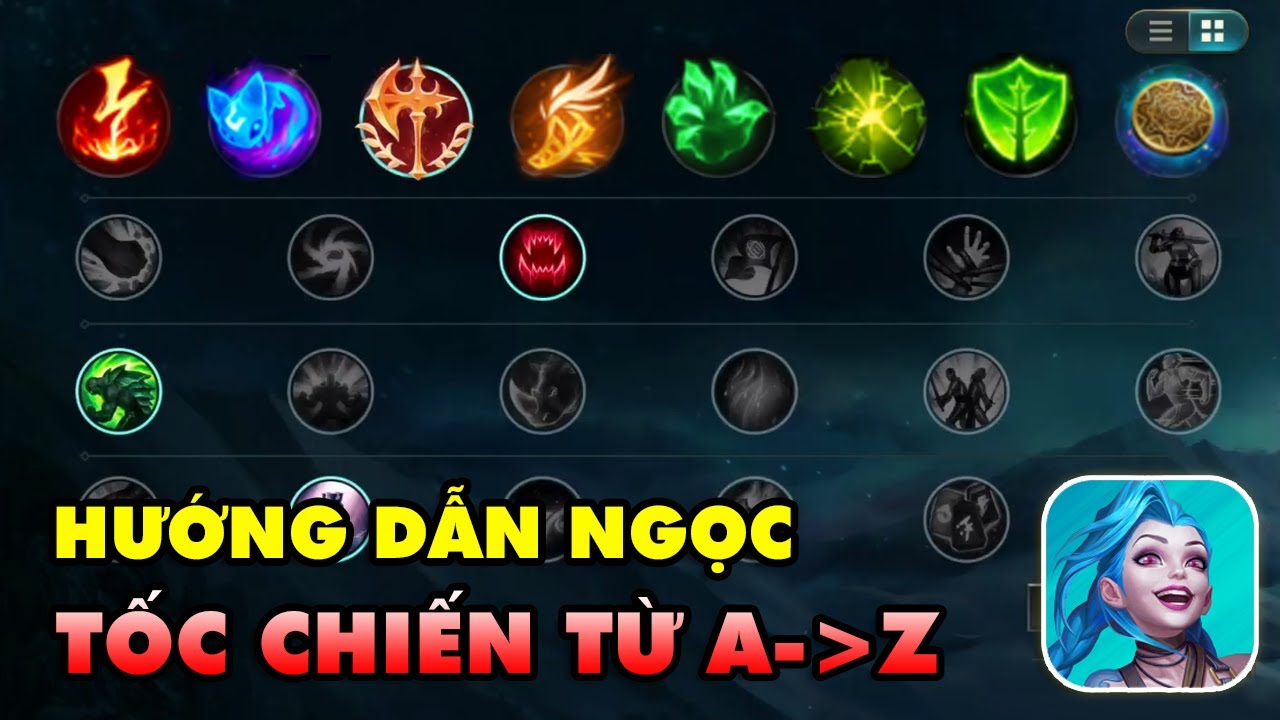 Hướng dẫn chi tiết và cách sử dụng Ngọc Bổ Trợ từ A... - youtube