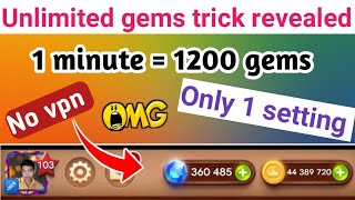 Finally Unlimited gems trick revealed 😡 1st on YouTube 🤫 Carrom pool screenshot 3