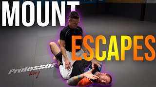 White Belt Tips For Mount Escapes