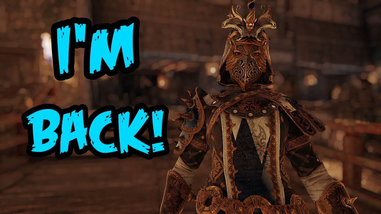 MASTER ASSASIN BACK IN ACTION? | For Honor - YouTube