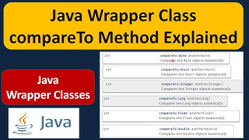 Java Wrapper Class compareTo Method Explained | Java Tutorial