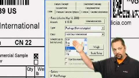 How to Print First Class Mail International Labels with Endicia