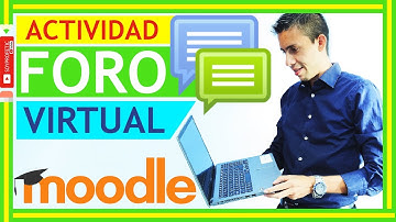 Cómo RESPONDER un FORO 📢 en plataforma virtual | CURSO DE MOODLE Clase 2