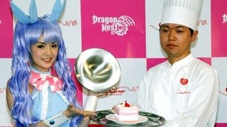 道重さゆみ、キュートなコスプレで登場！(2) 「ドラゴンネスト」×「コージーコーナー」コラボイベント2