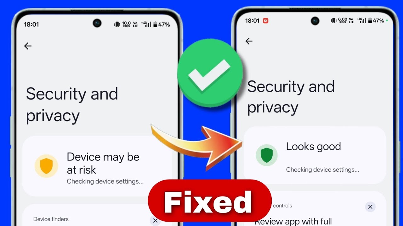Potential security risk detected on your device | device may be at risk | security and privacy