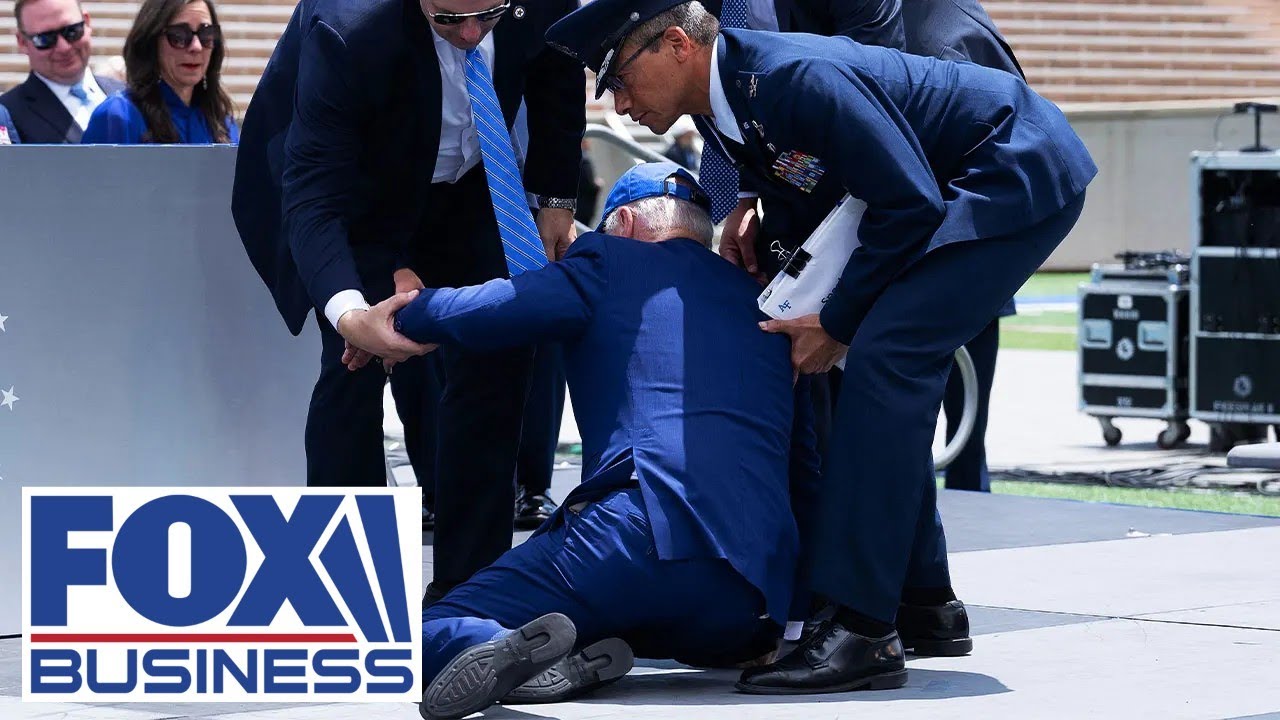 ‘A REALLY BAD VISUAL’: Biden’s USAFA tumble has not helped age concerns says journalist