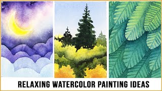 Relaxing Watercolor Painting Ideas That’ll Jump-start Your Hobby!