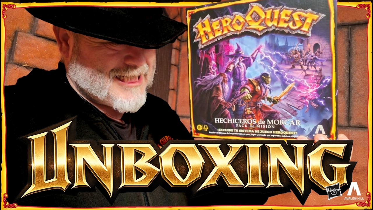 HEROQUEST HECHICEROS DE MORCAR unboxing para Heroes y Malvado Brujo #heroquest #expasion #novedad
