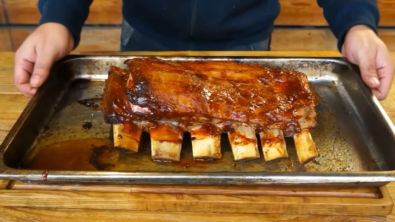 Insane Experiment ! I The Most DELICIOUS BBQ BEEF Ribs I've Ever Eaten ...