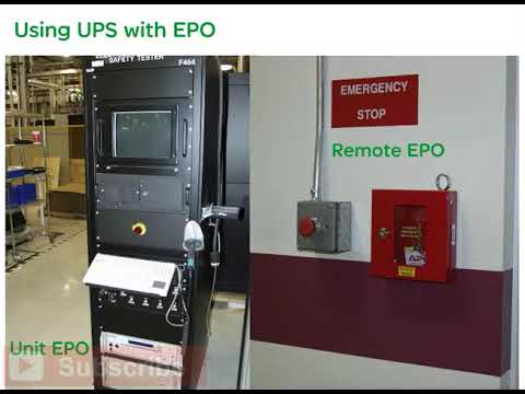 Using UPS with Emergency Power Off in Telecom Data Center