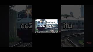 kereta indonesia yang cepat #cc201 #cc206 #cc203 #bb303 #bb200 #cc205
