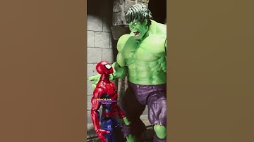 FaceOff: Immortal Hulk Vs. RYV Spider-Man QUICK LOOK Marvel Superhero Figure Review
