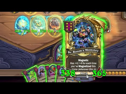 Golden Dr. Boom’s Monster Leads the Charge – Sir Finley Mech Build | Hearthstone BG