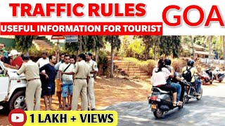 TRAFFIC RULES IN GOA | USEFUL INFORMATION FOR TOURIST | NEED TO KNOW BEFORE RENTING A BIKE & CAR GOA screenshot 4