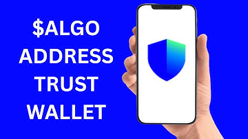 How To Get ALGO Algorand Address On Trust Wallet