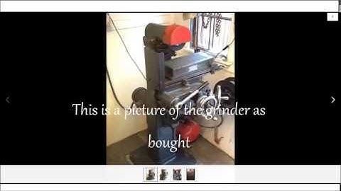 Herbert Surface Grinder Restoration   Part 1 Scraping the Column