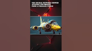 The neural network showed aviation and drones from a parallel world. Part-10 #shorts