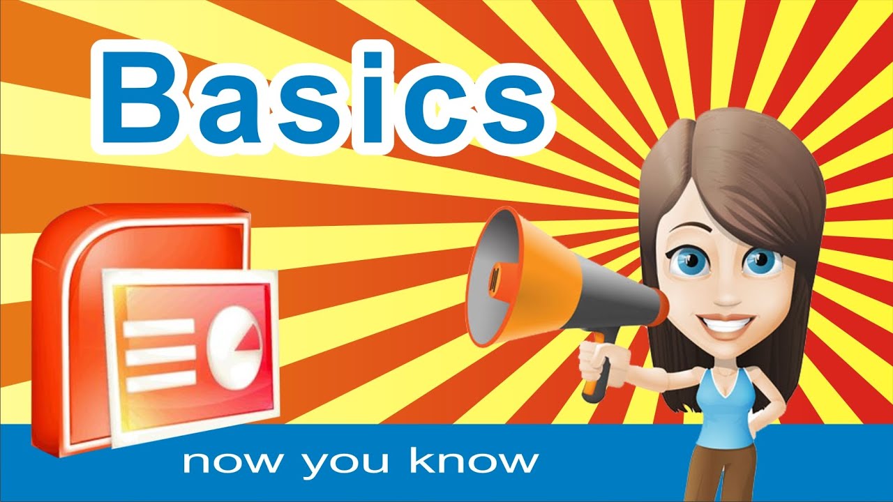 POWERPOINT presentation - tutorial basics. Fast learning in just 19 ...