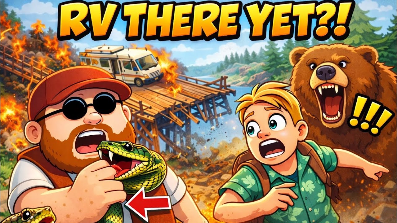 Bear Chase, One-Plank Bridge & Endless Winch Saves | RV There Yet?