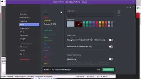 Making my Official Discord Server - [Timelapse]