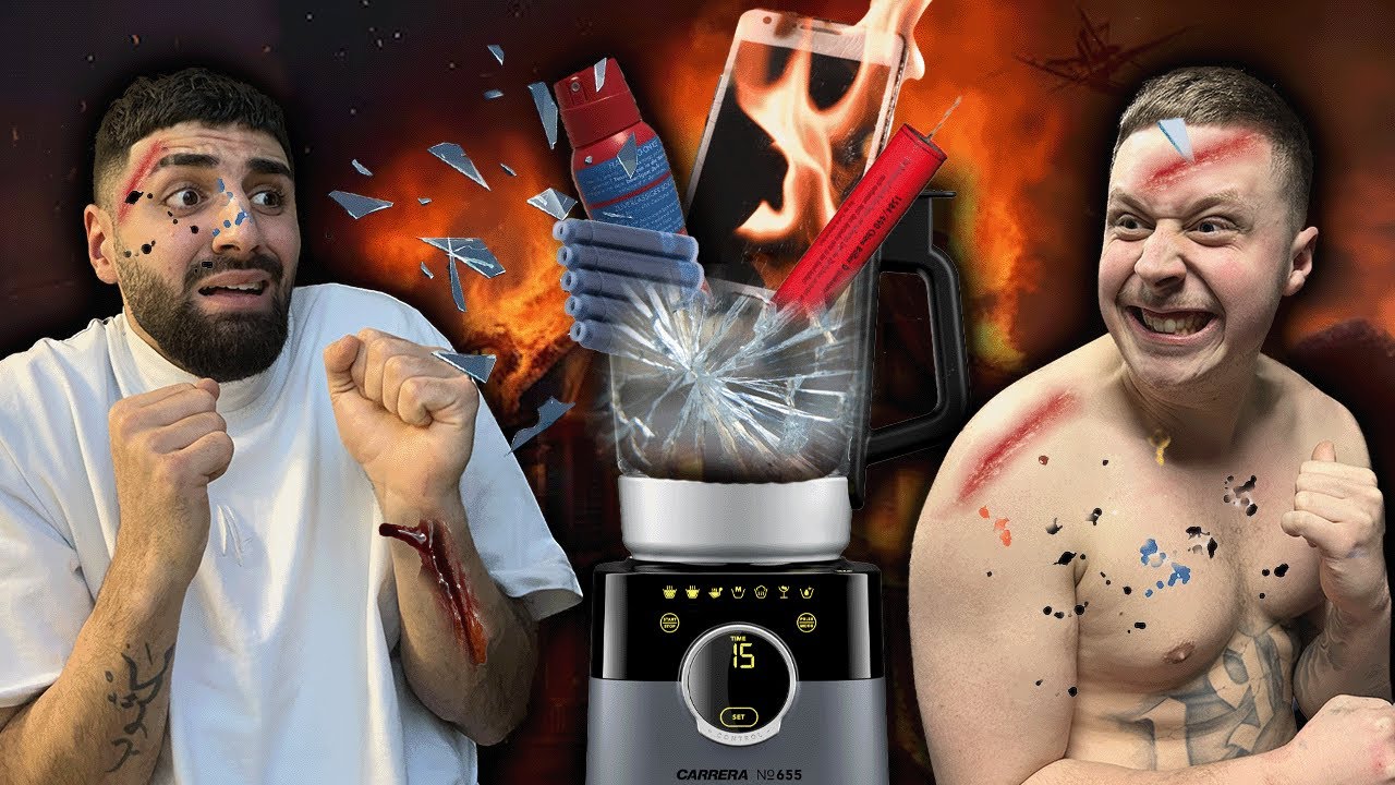 MIXER EXPERIMENT endet IN EXPLOSION | Jordan & Semih