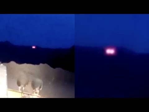 Red Glowing UFO Captured by Construction Worker Before Vanishing in Chihuahua (Mexico) - FindingUFO