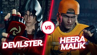 Tekken 8 | Devilster (Jin) Vs Heera Malik (Steve) Intense Match!