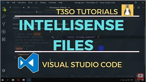 How to Import Intellisense files into Visual Studio Code
