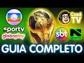 Como será a COPA DO MUNDO na TV em 2026!