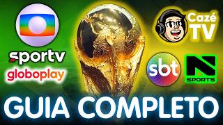 Como será a COPA DO MUNDO na TV em 2026!